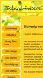 Mobile Screenshot of imkerei-honigsuess.de